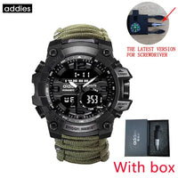 Thumbnail for ADDIES Men Military Sports Digital Watches