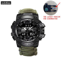 Thumbnail for ADDIES Men Military Sports Digital Watches