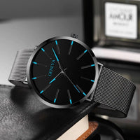 Thumbnail for Waterproof Men's Watch Stainless Steel Quartz Luminous Classic Watches Business