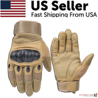 Thumbnail for Tactical Motorcycle Motocross Full Finger Gloves Motorbike Riding Racing Mittens