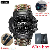 Thumbnail for ADDIES Men Military Sports Digital Watches