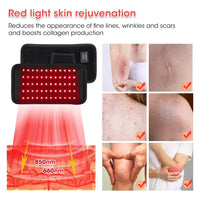 Thumbnail for Red LED Light Therapy Belt - Portable Red Light Therapy Belt for Body Slim Pain Relief