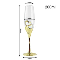 Thumbnail for Crystal Wedding Champagne Glasses