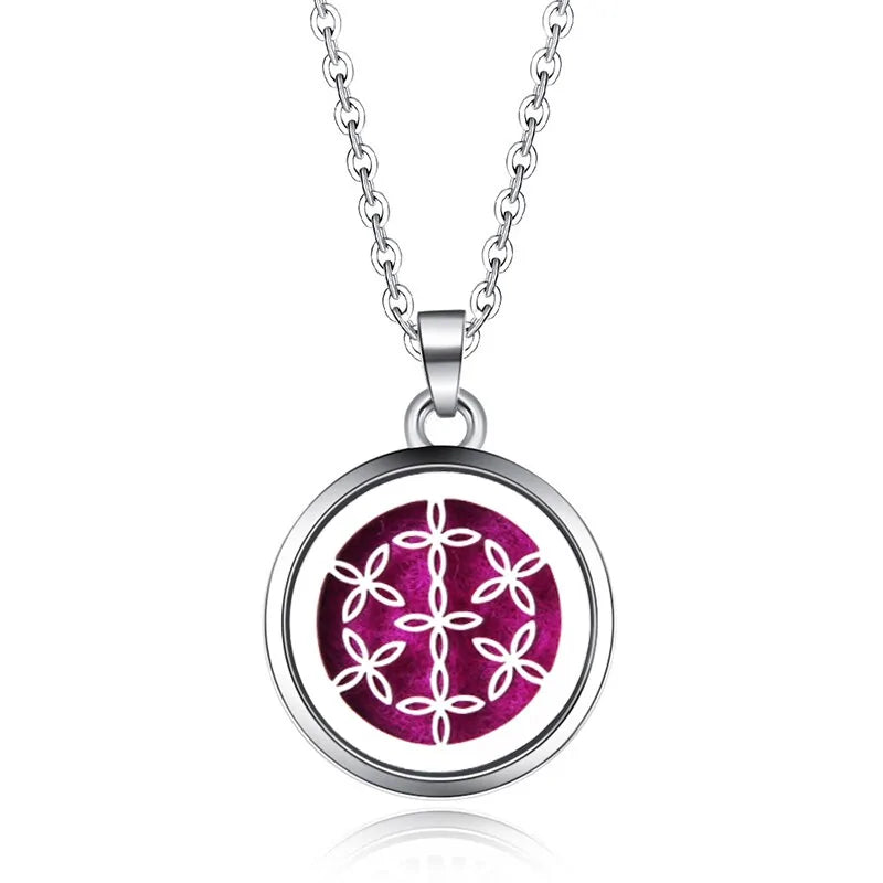 Aromatherapy Pendant Necklace Essential Oil Diffuser