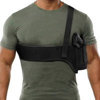 Thumbnail for Tactical Concealed Carry Shoulder Waist Pistol Hand Gun Holder Holster Pouch US