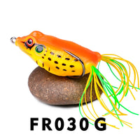 Thumbnail for Frog Lure Soft Tube Bait Plastic Fishing Lure with Fishing Hooks