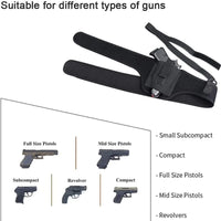 Thumbnail for Tactical Concealed Carry Shoulder Waist Pistol Hand Gun Holder Holster Pouch US