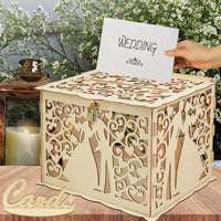 Thumbnail for Wooden Wedding Gifts Card Boxes