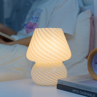 Thumbnail for Mushroom Glass LED Bed Lamp