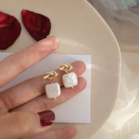 Thumbnail for Natural pearl earrings