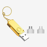 Thumbnail for Compatible with Apple , Ultra-large capacity metal USB flash drive