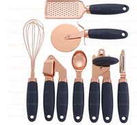 Thumbnail for Kitchen Household Peeler Gadget Copper Plating Set