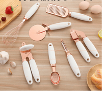 Thumbnail for Kitchen Household Peeler Gadget Copper Plating Set