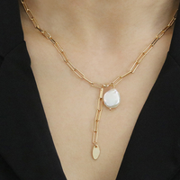 Thumbnail for Shaped pearl necklace