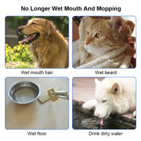 Thumbnail for 1.5L Cat Dog Water Bowl Carried Floating Bowl Anti-Overflow Slow Water Feeder Dispenser Pet Fountain ABS&PP Dog Supplies