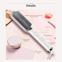 Thumbnail for Electric Heat Comb Straightener Curler