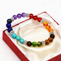 Thumbnail for Align Yourself 7 Chakra Healing Crystals Bracelet