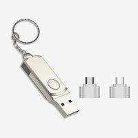 Thumbnail for Compatible with Apple , Ultra-large capacity metal USB flash drive