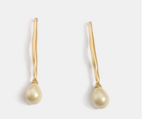 Thumbnail for Simple pearl earrings