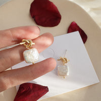 Thumbnail for Natural pearl earrings