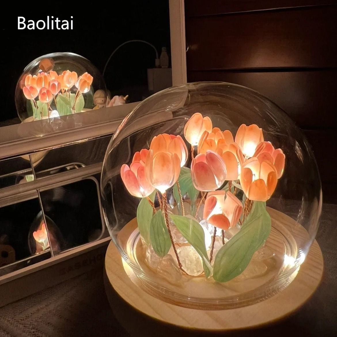 Handmade Tulip Night Light