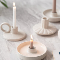 Thumbnail for Nordic Ceramic Simple Candle Holder