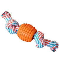 Thumbnail for Bite Resistant Teething Rope Toy for Small and Medium Dogs