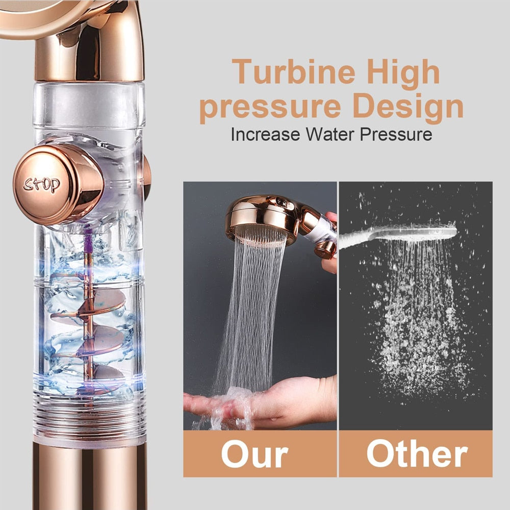 Handheld Turbo Shower Head