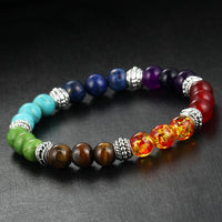 Thumbnail for Align Yourself 7 Chakra Healing Crystals Bracelet