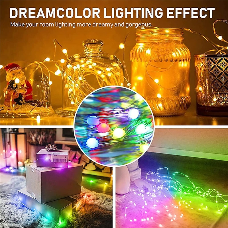 LED String Lights Christmas Smart Lamp