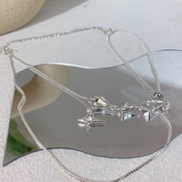 Thumbnail for Multilayer Water Drop Crystal Necklace