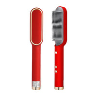 Thumbnail for Electric Heat Comb Straightener Curler