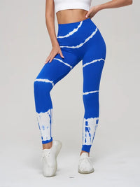 Thumbnail for Seamless Tie Dye Leggings