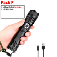 Thumbnail for Waterproof Rechargeable Flashlight