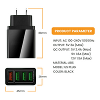 Thumbnail for Fast Charge 3.0 USB Hub Wall Charger