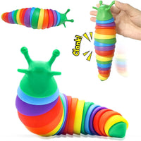 Thumbnail for Rainbow 3D Slug Fidget Toy