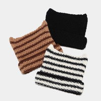 Thumbnail for Striped Knitted Beanie