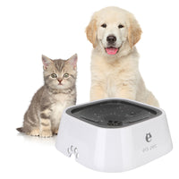 Thumbnail for 1.5L Cat Dog Water Bowl Carried Floating Bowl Anti-Overflow Slow Water Feeder Dispenser Pet Fountain ABS&PP Dog Supplies