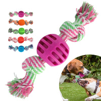 Thumbnail for Bite Resistant Teething Rope Toy for Small and Medium Dogs