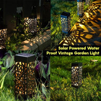 Thumbnail for Solar Powered Waterproof Vintage Garden Light