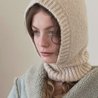 Thumbnail for Women's Knitted Balaclava Collar Bonnet