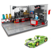 Thumbnail for Building Block Garage Car Toys