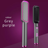 Thumbnail for Electric Heat Comb Straightener Curler