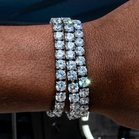 Thumbnail for Iced Out Crystal Tennis Bracelet