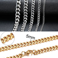 Thumbnail for Cuban Chain Necklace for Men and Women