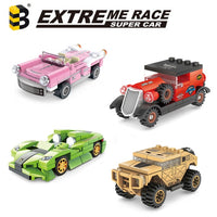 Thumbnail for Building Block Garage Car Toys