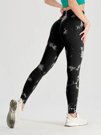 Thumbnail for Seamless Tie Dye Leggings