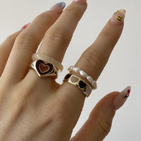 Thumbnail for Creative Love Heart Ring