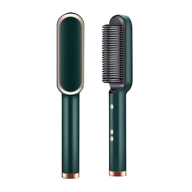 Electric Heat Comb Straightener Curler