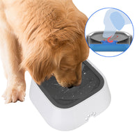 Thumbnail for 1.5L Cat Dog Water Bowl Carried Floating Bowl Anti-Overflow Slow Water Feeder Dispenser Pet Fountain ABS&PP Dog Supplies